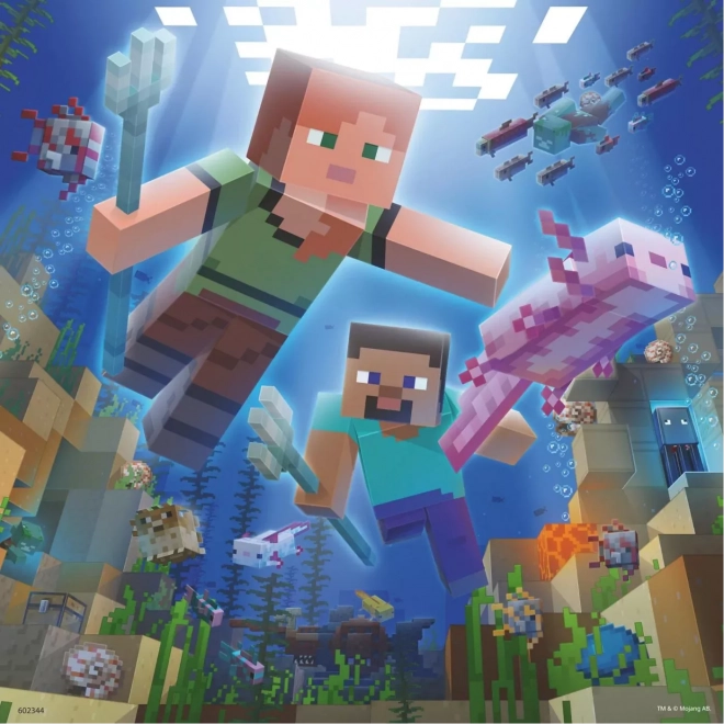 Minecraft Biomy 3x49 elementów