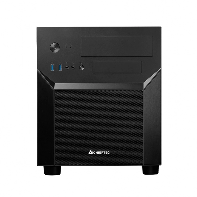 Czarna obudowa komputerowa mATX Cube Mesh Series