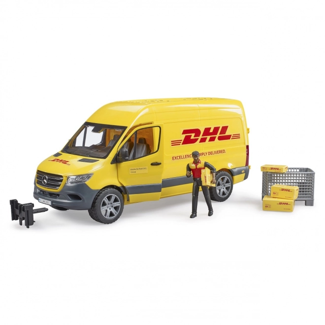 Bruder Mercedes-Benz Sprinter DHL z kierowcą