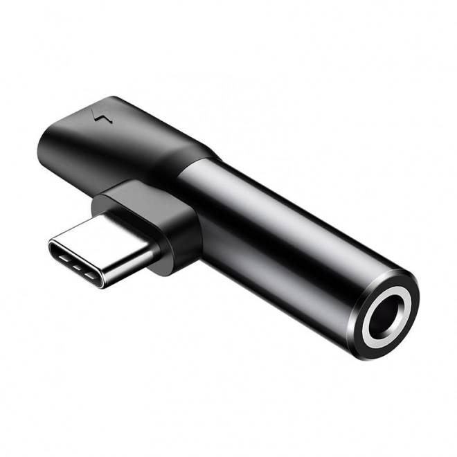 Adapter audio USB-C na mini jack 3,5 mm USB-C (czarny)