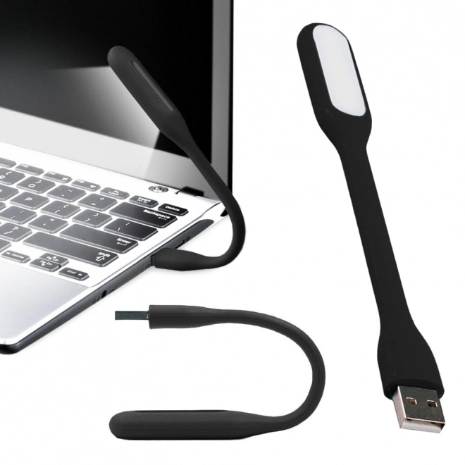 Silikonowa elastyczna lampa USB do laptopa