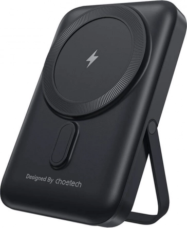 Choetech 10000mAh magnetyczny powerbank z obsługą 20W PD i stojakiem
