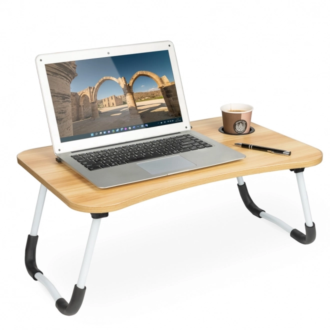 Składany stolik pod laptop do łóżka