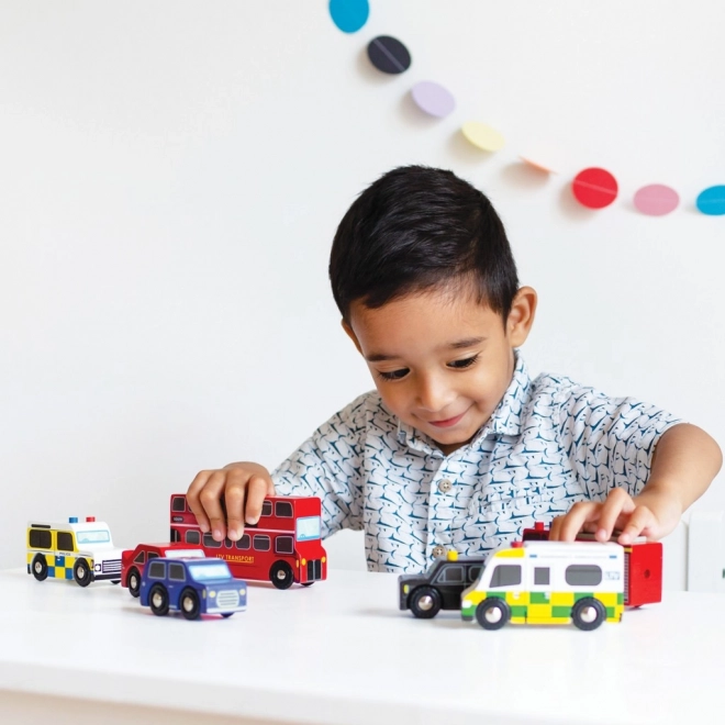 Le Toy Van Zestaw samochodów Londyn