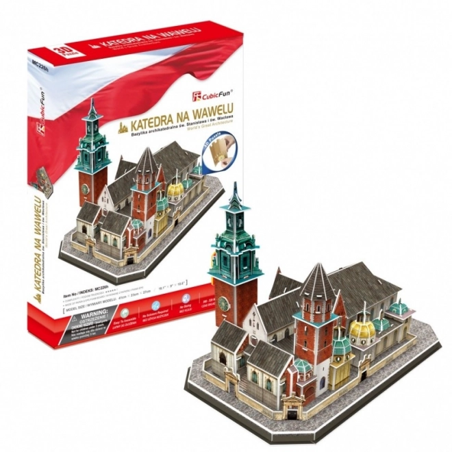 Puzzle 3D Katedra Wawelska 101 elementów