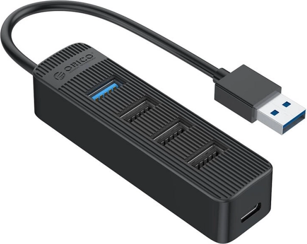 Orico hub USB 1× USB 3.0 i 3× USB 2.0, czarny