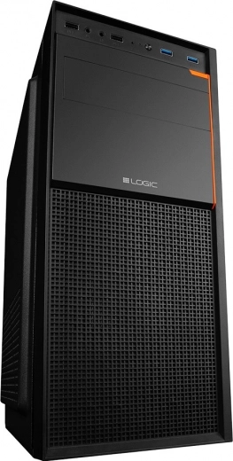 Nowoczesny design z pomarańczowymi akcentami