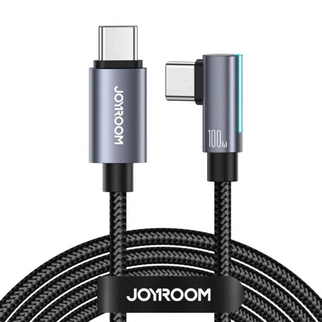 Kabel S-CC100A17 100W USB C na USB C Łamany Joyroom / 100W / 1,2 m (czarny)