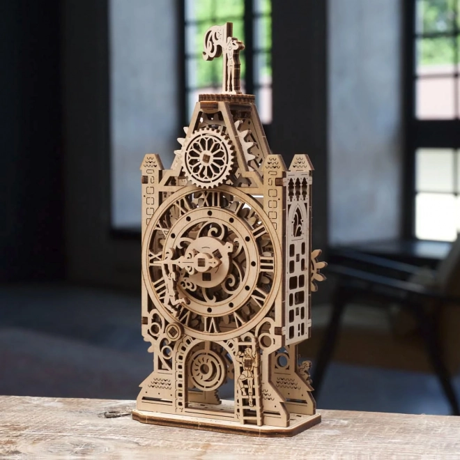 Ugears 3D drewniane mechaniczne puzzle Wieża Zegarowa