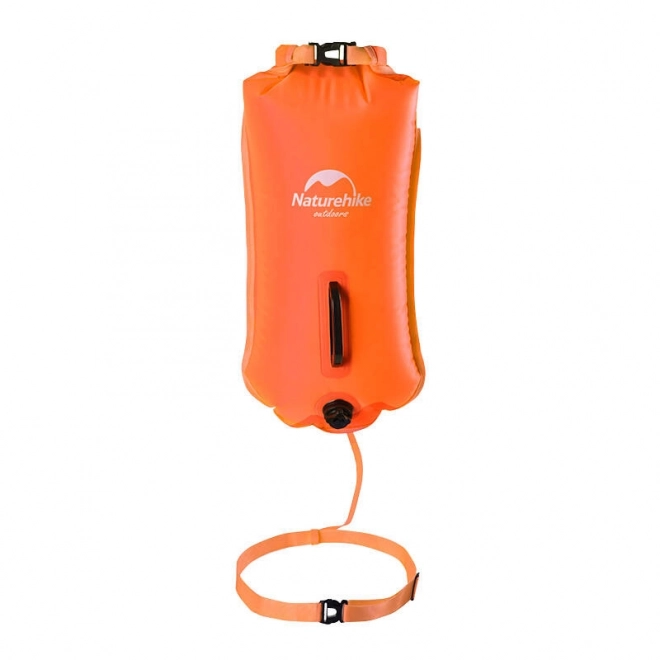 Naturehike 18L nadmuchiwany wodoodporny worek NH17S001-G pomarańczowy
