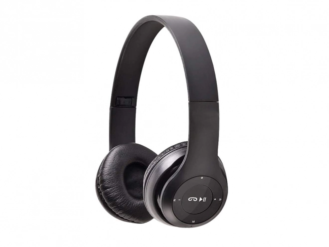 Bezprzewodowe słuchawki p47 bluetooth mikrofon mp3 – Czarne