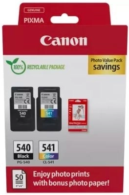 Multipakiet Canon PG-540/CL-541 z papierem fotograficznym
