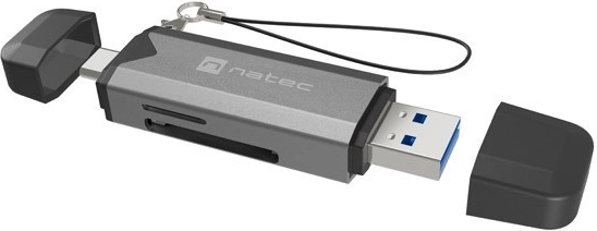 Czytnik kart NATEC Scarab 3 USB‑A/USB‑C z obsługą OTG