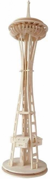 Drewniane puzzle 3D Seattle Tower