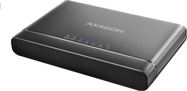 Adapter USB‑C 10Gbps do NVMe M.2 oraz 2.5/3.5" SSD/HDD z klonowaniem CLONE MASTER 2