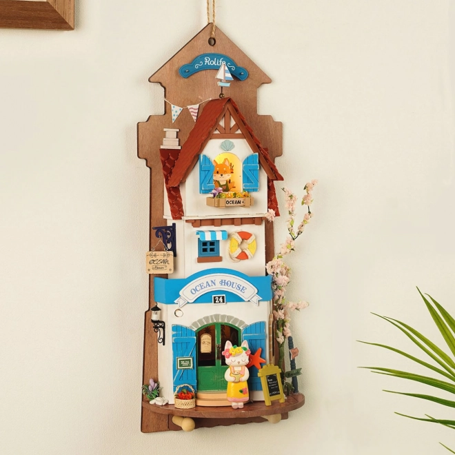 RoboTime miniatura naścienna domku Wyspiarska willa