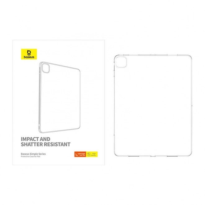 Ochronne etui Baseus Simple dla iPad Air4/Air5 10.9"/iPad Pro 11" (przezroczyste)