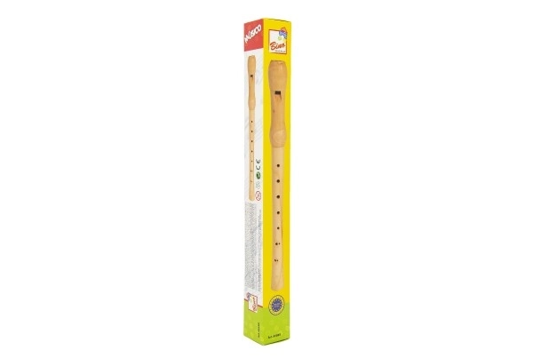 Drewniana fletnia dla dzieci 32 cm