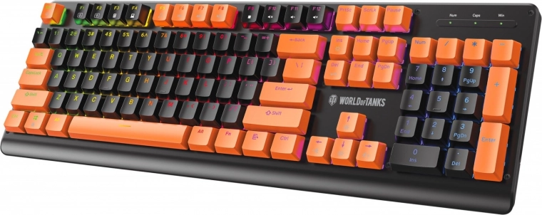mechaniczna klawiatura gamingowa destroyer wt300 rgb – limitowana edycja world of tanks