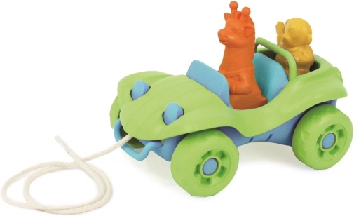 Zielony samochód do ciągnięcia od Green Toys