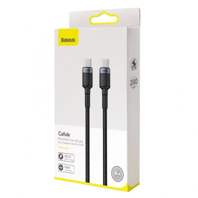 Baseus Cafule USB-C kabel z szybkim ładowaniem 100W