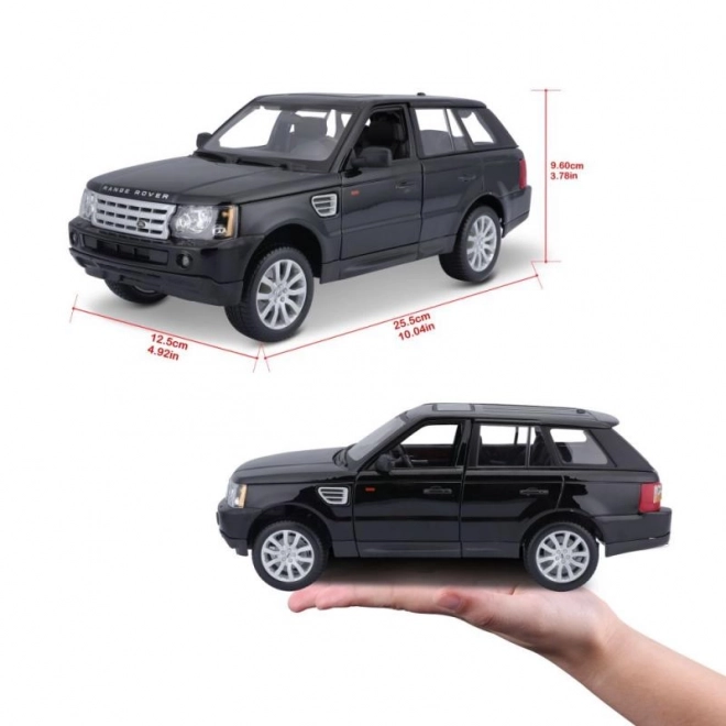 Model Range Rover Sport czarny