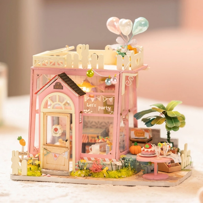Imprezowy kurort - DIY miniaturowy domek dla lalek