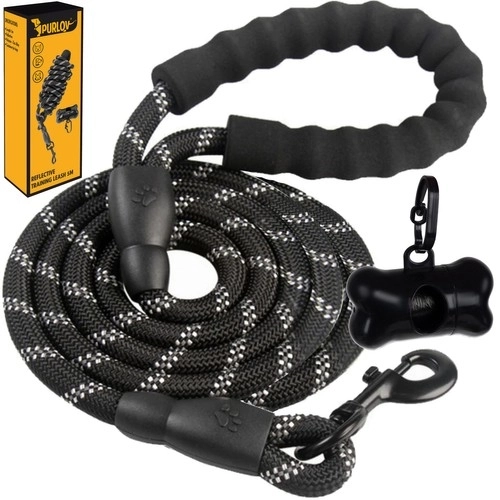Refleksyjna smycz treningowa 5m Purlov 21655