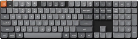 Keychron K5 Max niskoprofilowa bezprzewodowa mechaniczna klawiatura z brązowymi przełącznikami