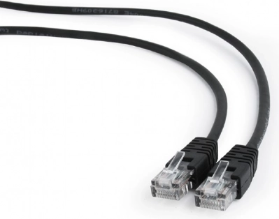 Patch kabel Cat5e 1 m czarny