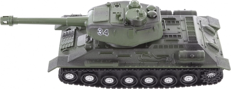 Obrotowa wieża i długa lufa