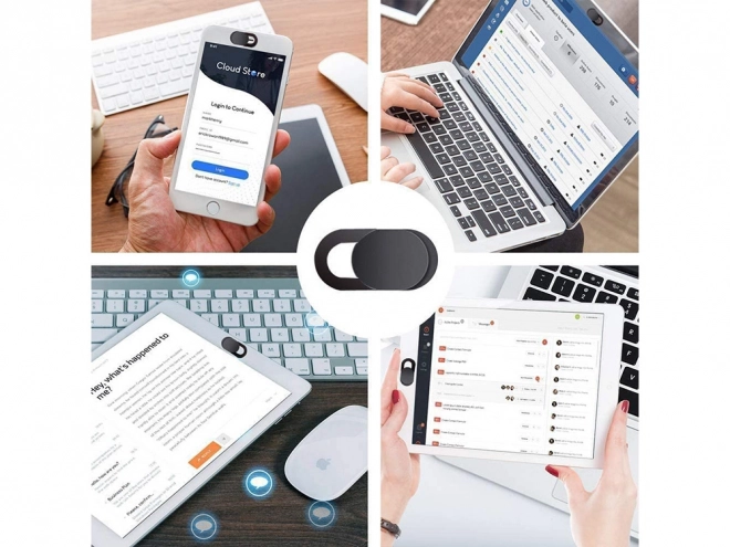 Pokrywa zabezpieczająca kamerę w laptopie - 3 sztuki