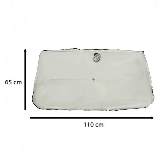 Osłona słoneczna na przednią szybę auta 65x110cm