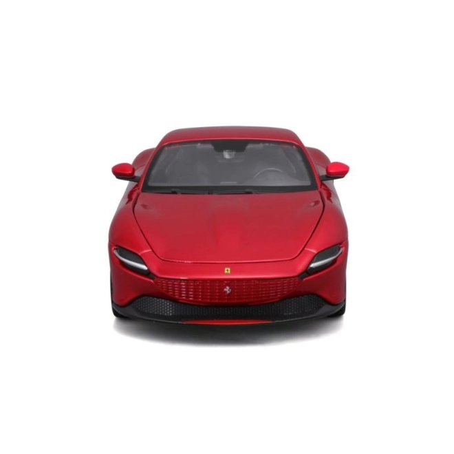 Metalowy samochodzik Ferrari Roma w kolorze czerwonym