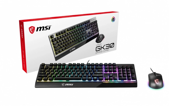 Kombo klawiatury i myszy MSI Vigor GK30