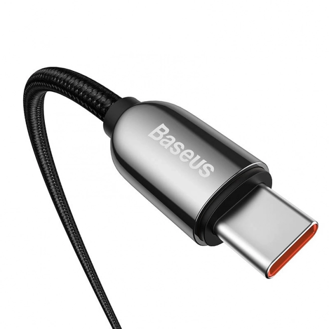 Kabel USB-C do ekranu USB-C Baseus, 100 W, 2 m (czarny)