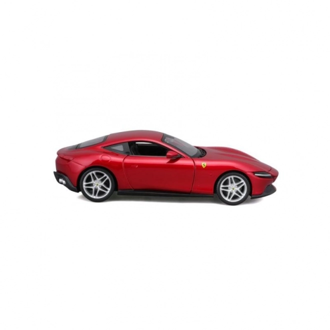 Metalowy samochodzik Ferrari Roma w kolorze czerwonym