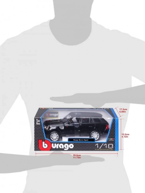 Model Range Rover Sport czarny