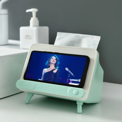 Uchwyt na telefon do wygodnego oglądania