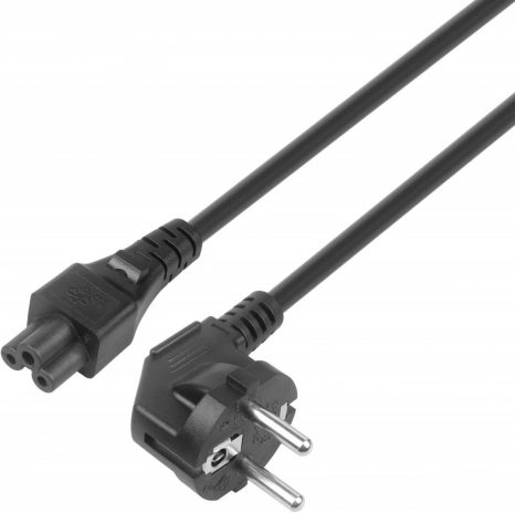 Kabel zasilający 1,8 m IEC C5 z certyfikatem VDE