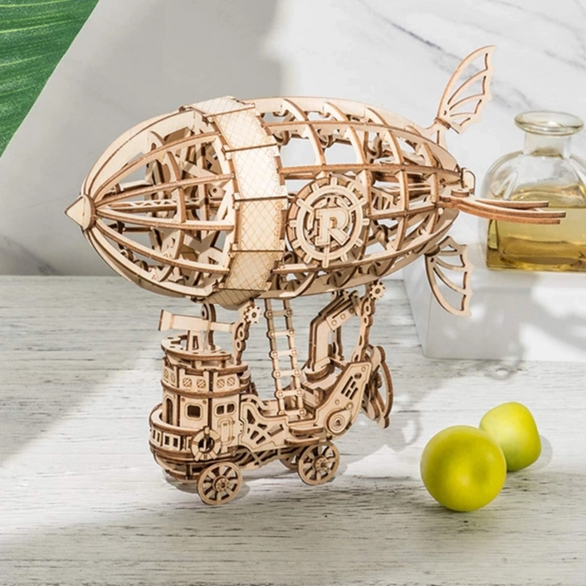 Sterowiec - 3D drewniane puzzle