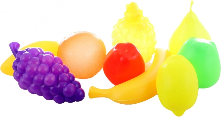 Kolorowe i realistyczne kształty owoców