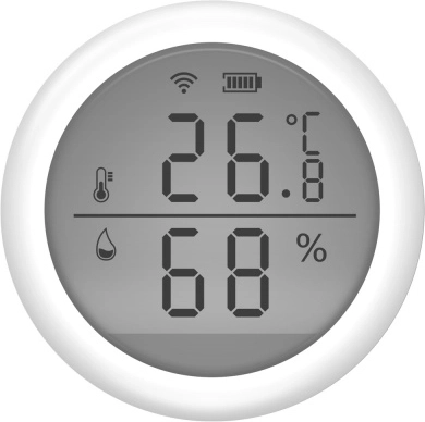 Inteligentny czujnik Wi‑Fi temperatury i wilgotności Umax U‑Smart z wyświetlaczem