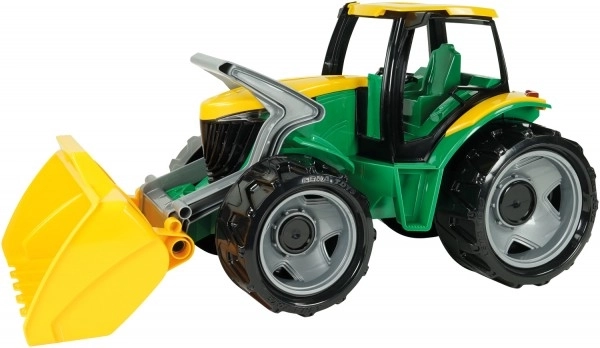 Dziecięcy traktor z łyżką Zielono-Żółty