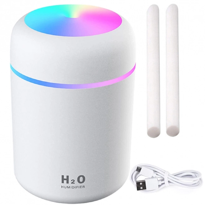 Mini nawilżacz powietrza i dyfuzor zapachów USB z oświetleniem RGB