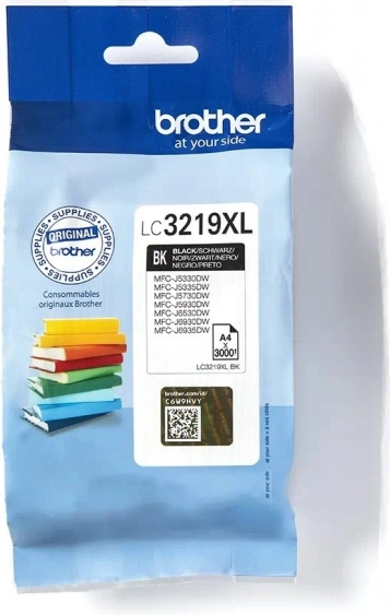 Czarna kaseta atramentowa Brother LC3219XL do MFC-J5330DW/J5730DW/J5930DW/J6530DW/J6930DW