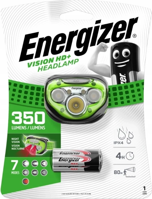 Czołówka Headlight PRO 7 LED na 3× AAA