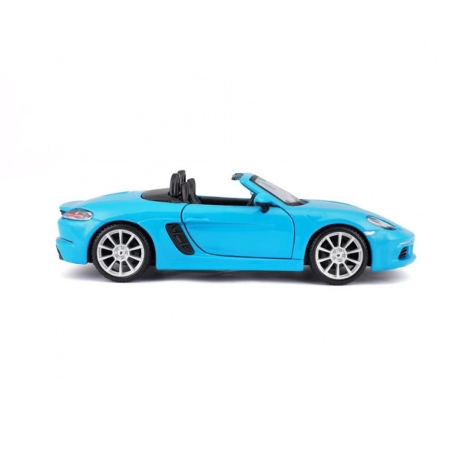 Bburago 1:24 Porsche 718 Boxster Niebieski