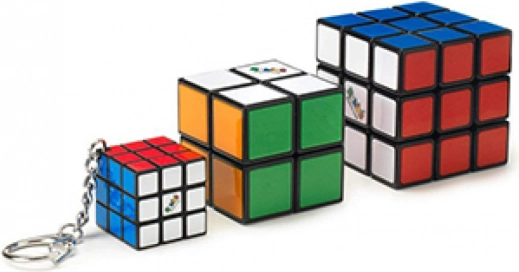 Zestaw kostek Rubika - 3x3, 2x2 i brelok