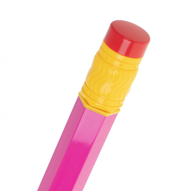 Pompa wodna w formie ołówka 54cm różowa